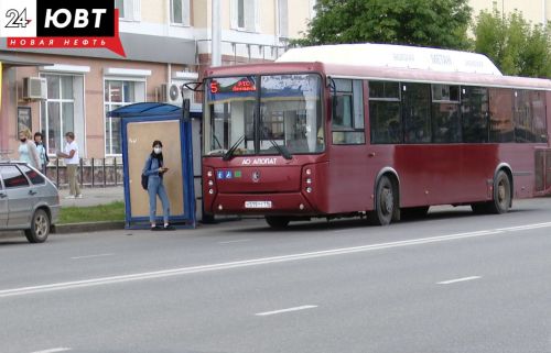 9 мая общественный транспорт в Альметьевске изменит маршруты